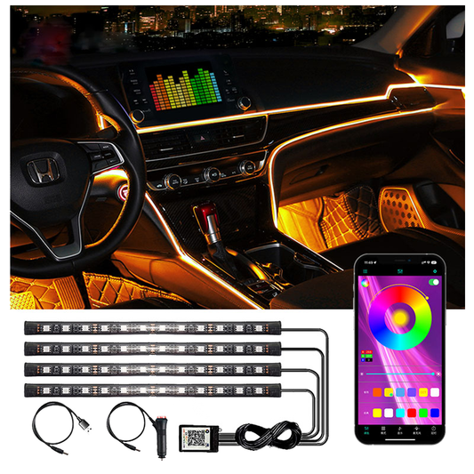 LED Car Interior Strip Lights