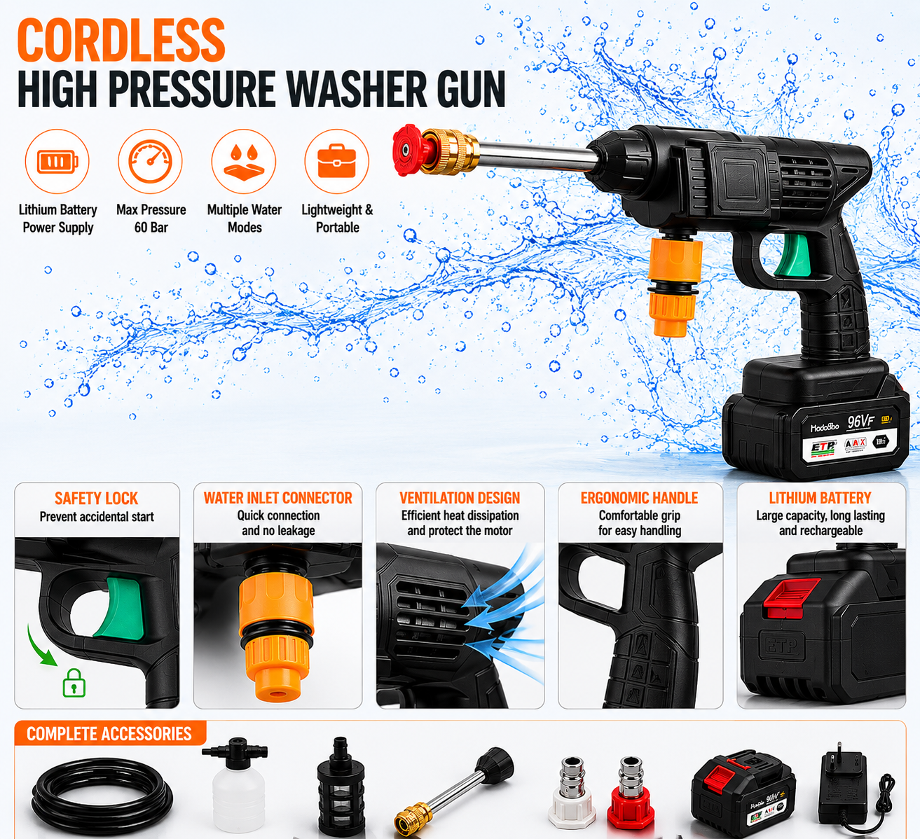 portable car Pressure Washer